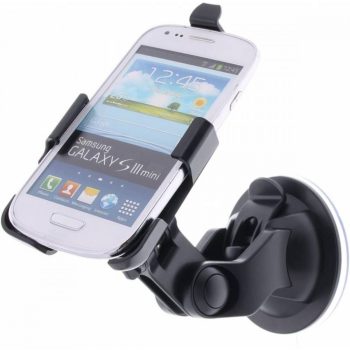 Samsung Galaxy S3 Mini i8190 Autós Tartó HI-235 Haicom Szélvédőre Fekete   Samsung Galaxy S3 Mini i8190 Autós Tartó HI-235 Haicom Szélvédőre Fekete