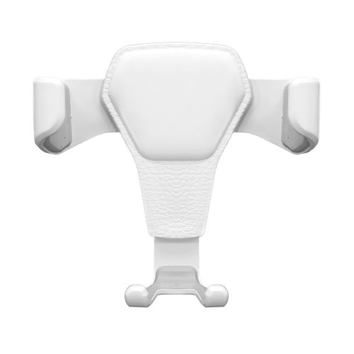 Univerzális Autós Tartó Bőrmintázattal Business Series Szellőzőrácsra 4,7'-6' Fehér