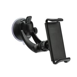   Univerzális Autós Tartó Tapadókorongos és Szellőzőrácsra 360' Forgatható Fekete 