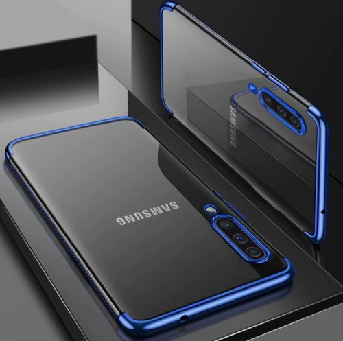 Samsung Galaxy A51 TPU Szilikon Tok Electro Kék