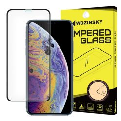   Kijelzővédő Üveg 3D Full Fekete Apple iPhone 11 Pro / iPhone XS / iPhone X