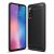 Xiaomi Mi 9 SE Szilikon Tok Karbon Mintázattal Fekete