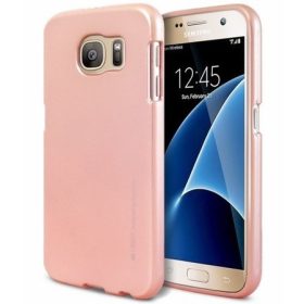Samsung Galaxy S8 Plus Szilikon Tok Mercury Rózsaarany