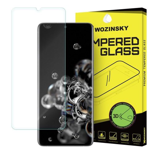 Kijelzővédő Fólia Wozinsky 3D Teljes Screen Protector Full Coveraged Samsung Galaxy S20 Ultra