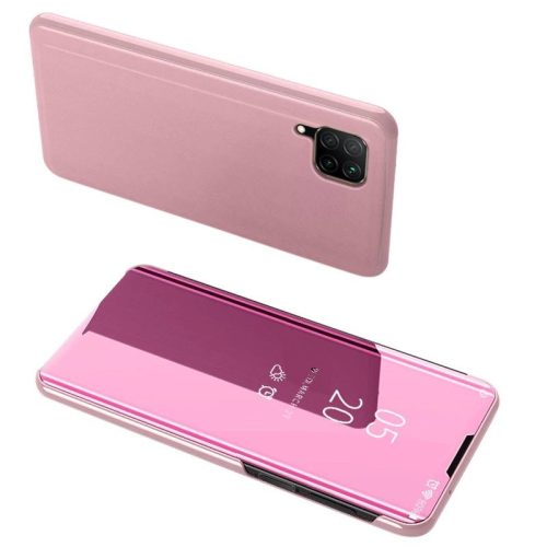 Huawei P40 Lite View Cover Notesz Tok Hívásmutató Funkcióval Pink