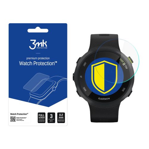 Garmin Forerunner 45 - 3mk Watch Protection™ v. FlexibleGlass Lite