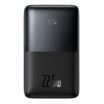 Baseus Baseus Pro 20000mAh 22.5W Black Powerbank with USB Type A - USB Type C 3A 0.3m cable (PPBD030001)   Baseus Baseus Pro 20000mAh 22.5W Black Powerbank with USB Type A - USB Type C 3A 0.3m cable (PPBD030001)