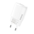 Dudao USB-A 7.5W wall charger + USB-A - USB-C cable 1m white (A1sEUT)