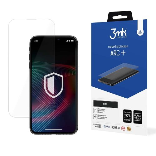 Ultra-thin screen protector for iPhone 14 Pro / iPhone 14 from the 3mk ARC+ series