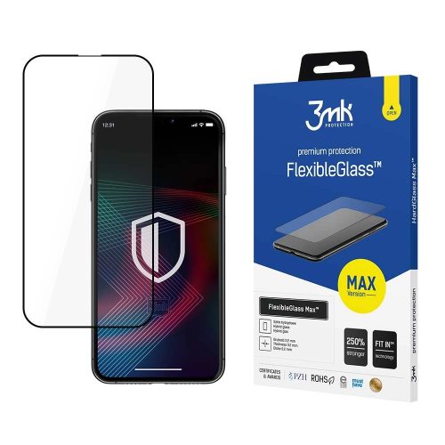 Tempered glass for iPhone 14 Plus hybrid flexi 7H from the 3mk FlexibleGlass Max series