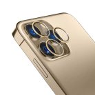 iPhone 14 Pro Max / 14 Pro 9H Camera Glass for 3mk Lens Protection Pro Series Lens - Gold