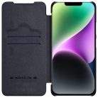 Nillkin Qin Leather Pro Case iPhone 14 Camera Cover Holster Cover Flip Case Black