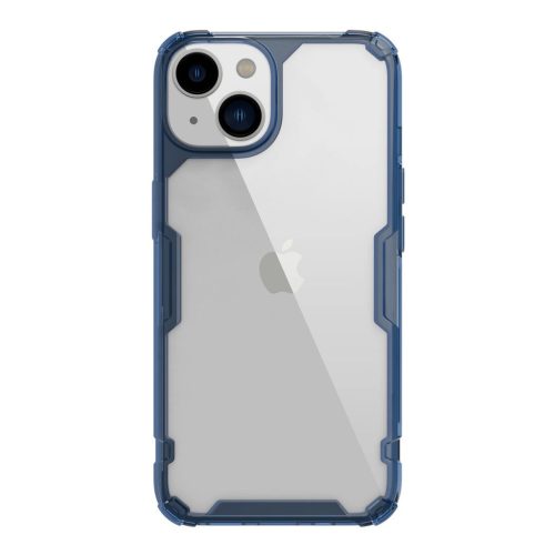 Nillkin Nature Pro case iPhone 14 armored cover blue cover