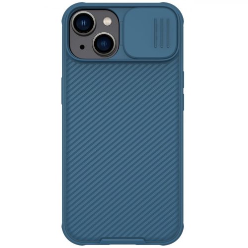 Nillkin CamShield Pro Magnetic Case iPhone 14 Cover Camera Protector Blue (with MagSafe)