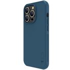 Nillkin Super Frosted Shield Pro case for iPhone 14 Pro back cover blue