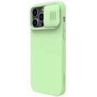 Nillkin CamShield Magnetic Silicone Case iPhone 14 Pro Max Magnetic MagSafe Cover with Camera Protector Green