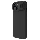 Nillkin CamShield Silky Silicone Case iPhone 14 Case with Camera Protector Black