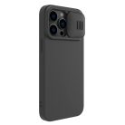 Nillkin CamShield Silky Silicone Case iPhone 14 Pro Case with Camera Protector Black