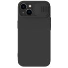 Nillkin CamShield Silky Silicone Case iPhone 14 Plus Case with Camera Protector Black