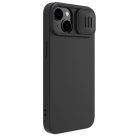 Nillkin CamShield Silky Silicone Case iPhone 14 Plus Case with Camera Protector Black