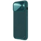 Nillkin CamShield Leather S Case iPhone 14 Pro Max case with camera cover green