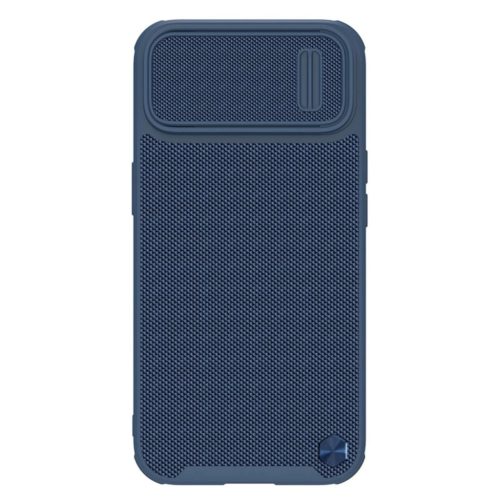 Nillkin Textured S Case for iPhone 14, armored cover with camera cover, blue