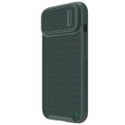 Nillkin Textured S Case for iPhone 14, armored cover with camera cover, green