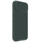 Nillkin Textured S Case for iPhone 14, armored cover with camera cover, green