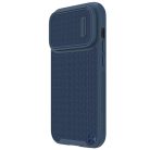 Nillkin Textured S Case for iPhone 14 Pro, armored cover with camera cover, blue