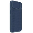 Nillkin Textured S Case for iPhone 14 Plus, armored cover with camera cover, blue