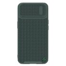 Nillkin Textured S Case iPhone 14 Pro Max armored cover with camera cover dark green