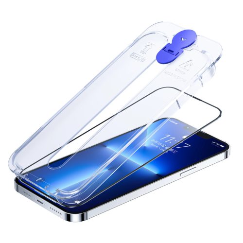 Joyroom Knight Glass for iPhone 14 Pro Max with Mounting Kit Clear (JR-H12)