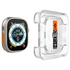 TEMPERED GLASS Spigen GLAS.TR "EZ FIT" 2-PACK Apple Watch ULTRA (49 MM) CLEAR