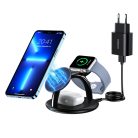 Choetech 3in1 inductive charging station iPhone 12/13/14, AirPods Pro, Apple Watch black (T587-F)