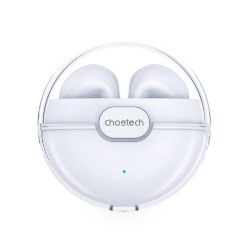 Choetech TWS wireless headphones with charging case white (BH-T08)