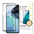 Wozinsky Full Glue Tempered Glass Tempered Glass For Motorola Moto G72 9H Full Screen Protector With Black Frame