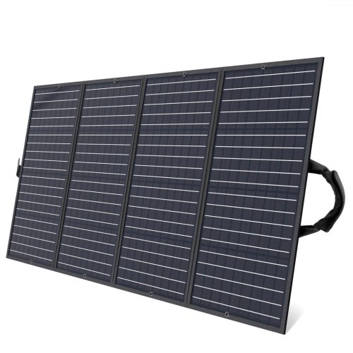 Choetech SC010 solar tourist charger, foldable, 160W - black