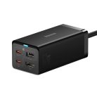 Baseus fast charger GaN5 Pro HUB HDMI 2 x USB-C / USB-A / HDMI 4K 30Hz 1.5m black + USB-C cable - USB-C 100W 40Gb/s (USB4) 1m (CCGP110201)