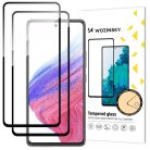 Wozinsky 2x Full Glue Tempered Glass Samsung Galaxy A54 5G 9H Full Screen Tempered Glass with Black Frame