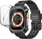 Supcase UNICORN BEETLE PRO & TEMPERED GLASS Apple Watch ULTRA (49MM) BLACK