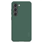 Nillkin Super Frosted Shield Pro case for Samsung Galaxy S23+ armored cover + phone stand green