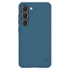 Nillkin Super Frosted Shield Pro case for Samsung Galaxy S23+ armored cover + phone stand blue