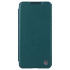 Nillkin Qin Leather Pro Case for Samsung Galaxy S23+ cover with flap camera cover green