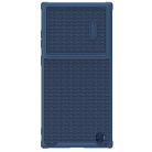 Nillkin Textured S Case for Samsung Galaxy S23 Ultra armored cover with camera cover blue