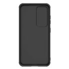 Nillkin Synthetic Fiber S Case for Samsung Galaxy S23+, camera cover, black