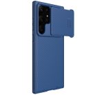 Nillkin CamShield S Case Samsung Galaxy S23 Ultra Armored Cover Camera Protector Blue