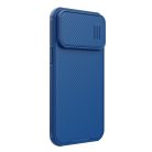 Nillkin CamShield S Case iPhone 14 Pro Max Armored Cover Camera Protector Blue