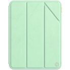 Nillkin Bevel Leather Case case for iPad 10.9'' 2022 (10th generation) smart cover cover with flap stand green