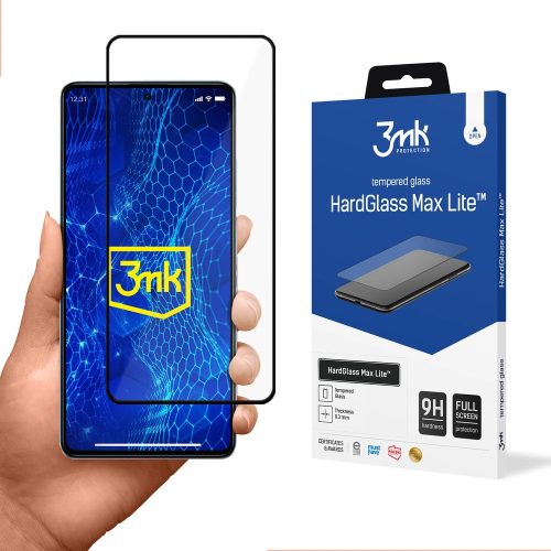 Tempered glass for Xiaomi Redmi Note 12 Pro 9H from the 3mk HardGlass Lite series