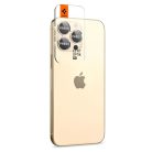 Spigen OPTIK.TR ”EZ FIT” CAMERA PROTECTOR 2-PACK IPHONE 14 PRO / 14 PRO MAX GOLD